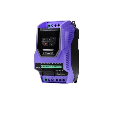 Invertek Drives 2 HP, 7 A; Size 2, IP20;IV: Single Phase, 200-240 V;OV: Three Phase, 200-240 V ODL-2-22020-1HF42-SN